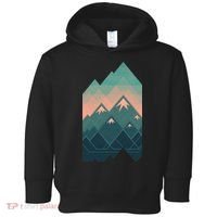 Geometric Mountains Toddler Hoodie thumb 0