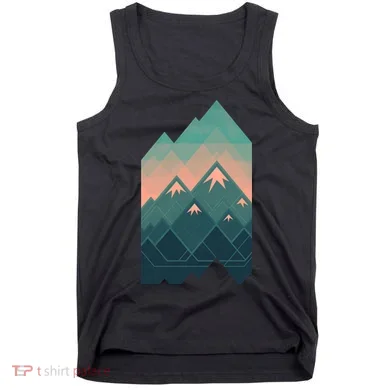 Geometric Mountains Tank Top