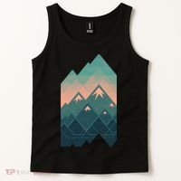 Geometric Mountains Tank Top thumb 2