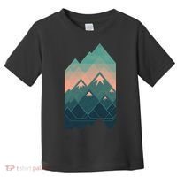 Geometric Mountains Toddler T-Shirt thumb 0