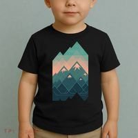 Geometric Mountains Toddler T-Shirt thumb 2