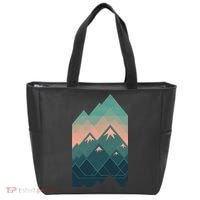 Geometric Mountains Tote Bag thumb 0