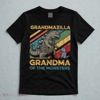 Grandmazilla Monster Grandma Holiday Costume T-Shirt thumb 5