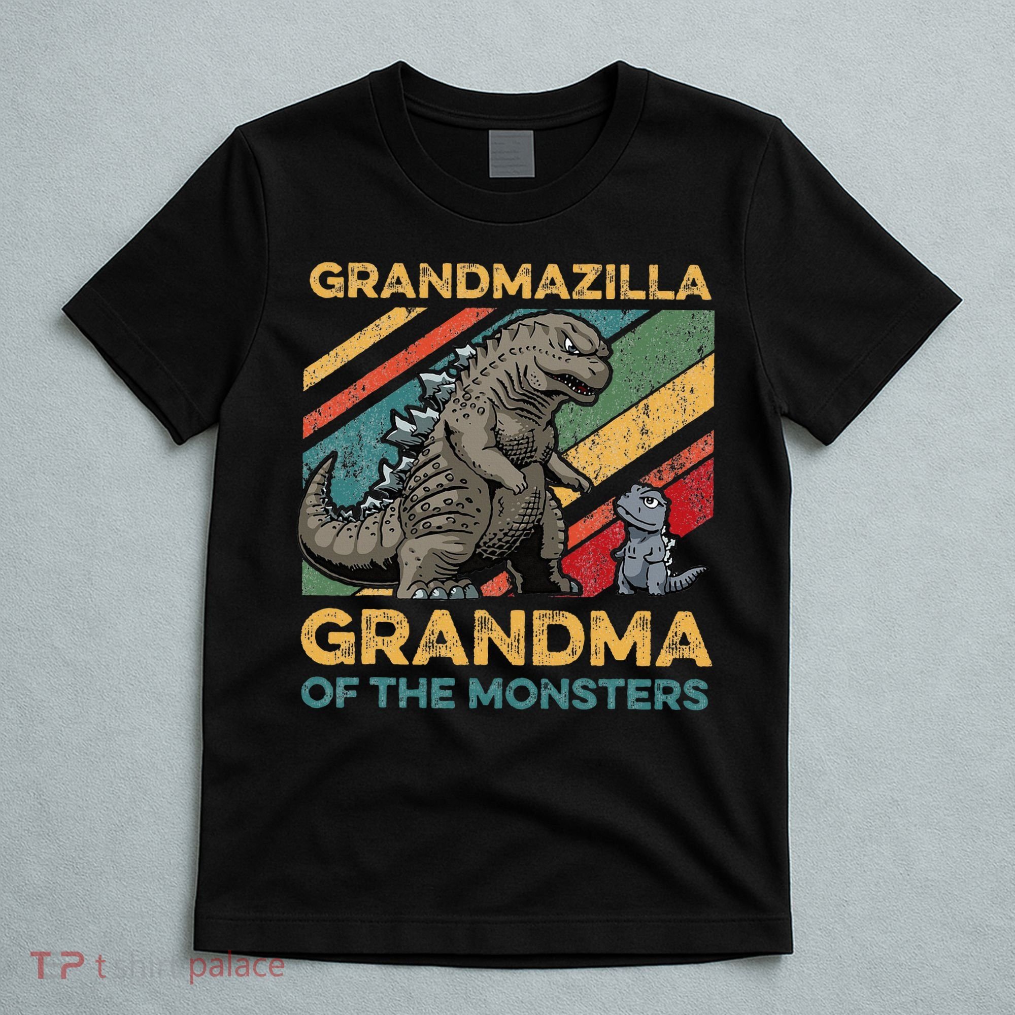 Grandmazilla Monster Grandma Holiday Costume T-Shirt