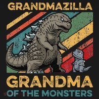 Grandmazilla Monster Grandma Holiday Costume Women's Hoodie thumb 2