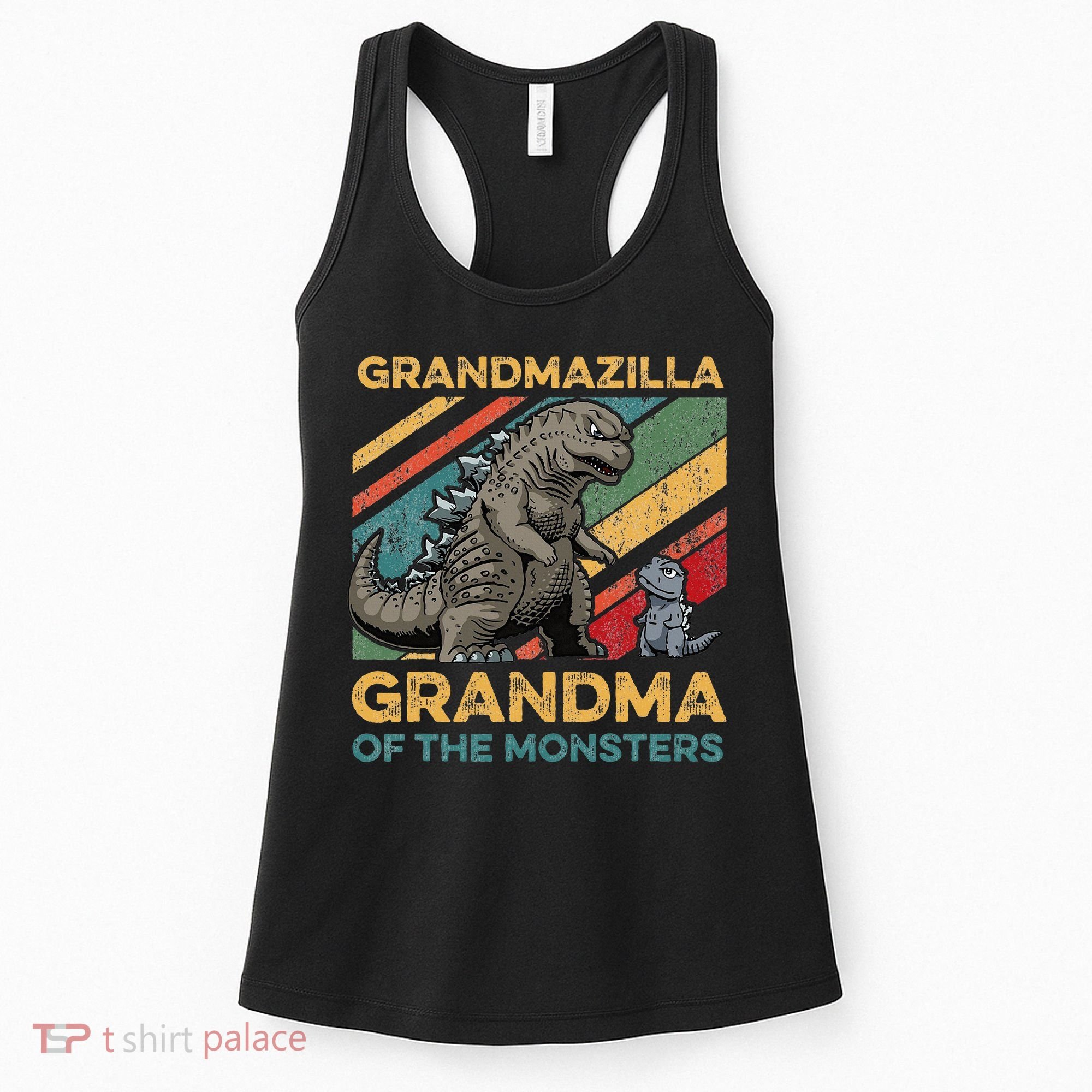 Grandmazilla Monster Grandma Holiday Costume Women's Tank Top