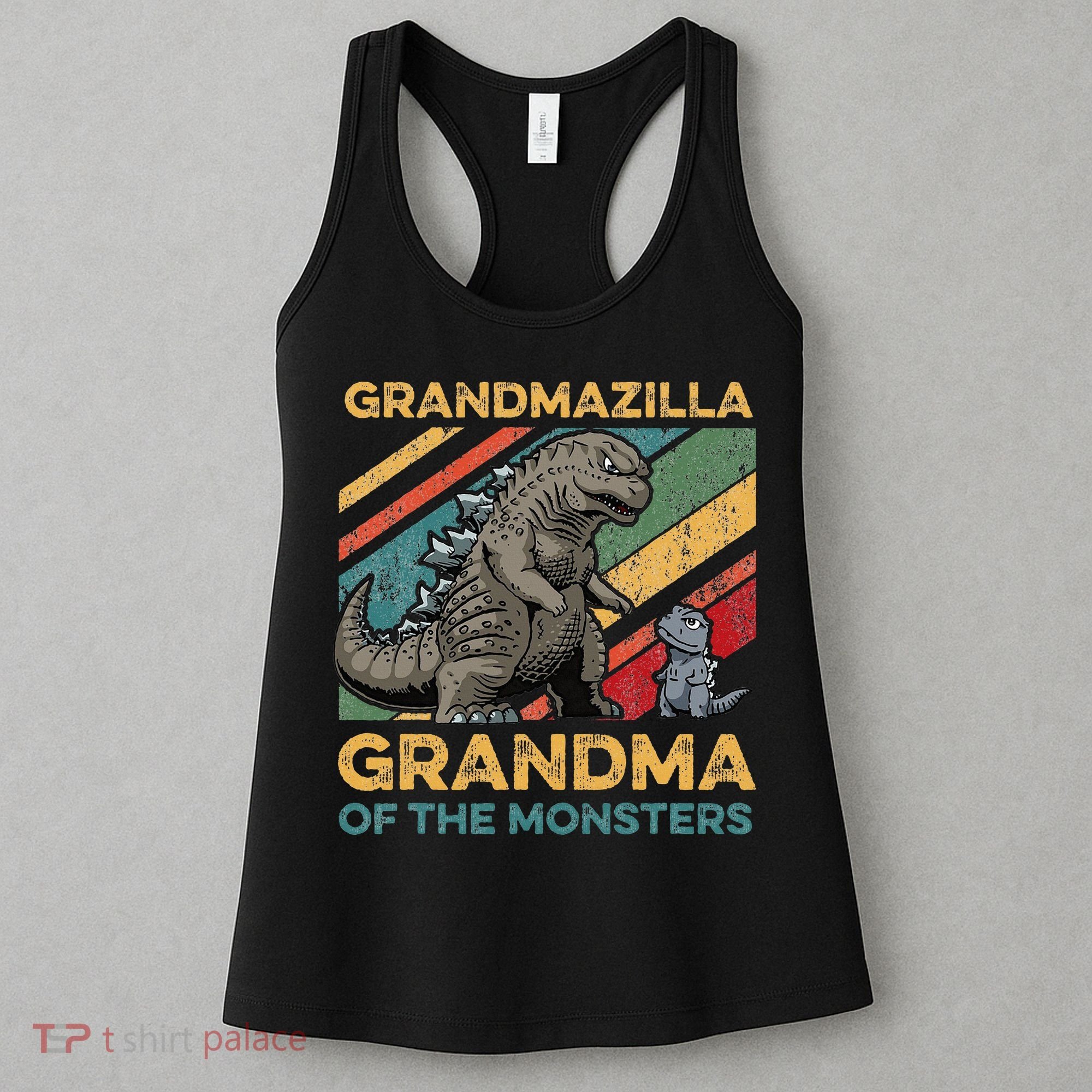 Grandmazilla Monster Grandma Holiday Costume Women's Tank Top