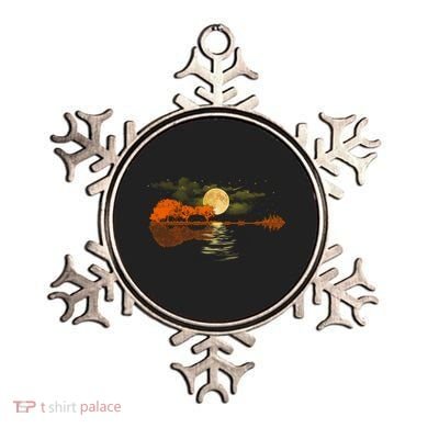 Guitar Meaningful Gift Nature Guitar Lake Shadow Love Ornament