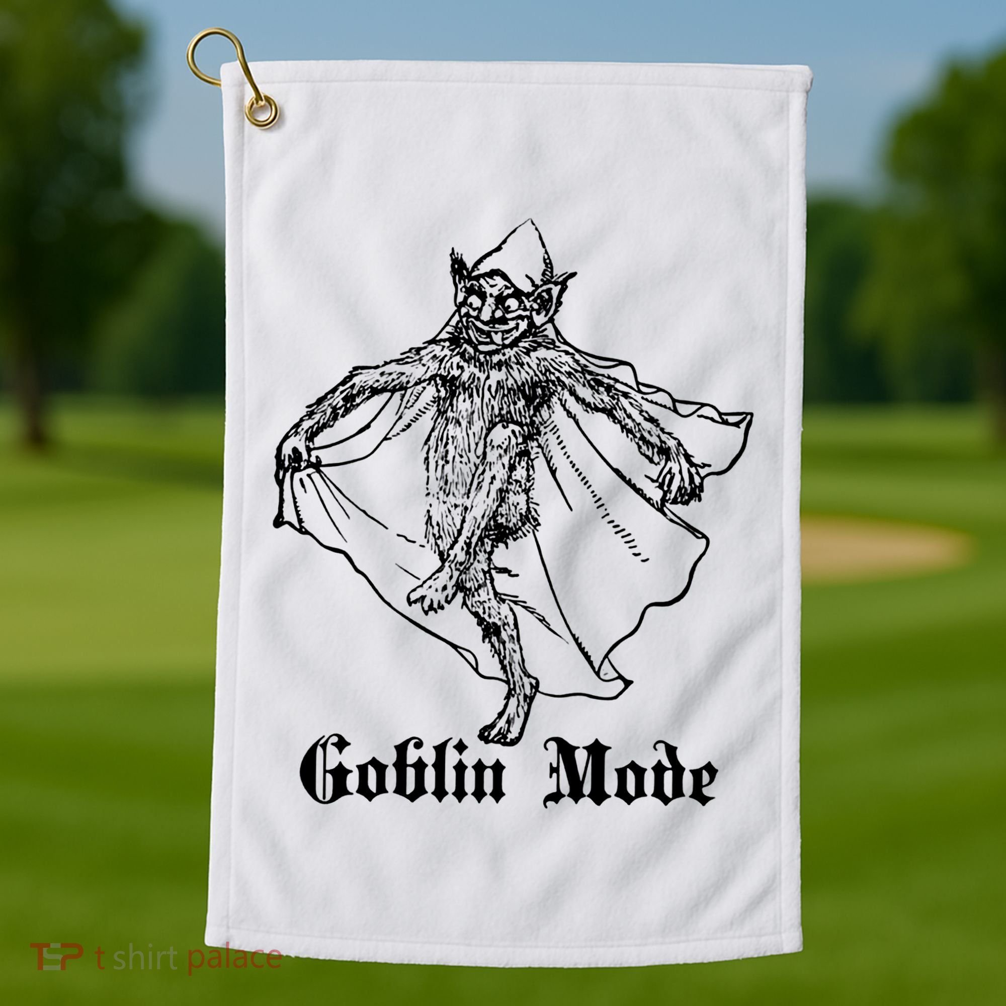 Goblin Mode Golf Towel