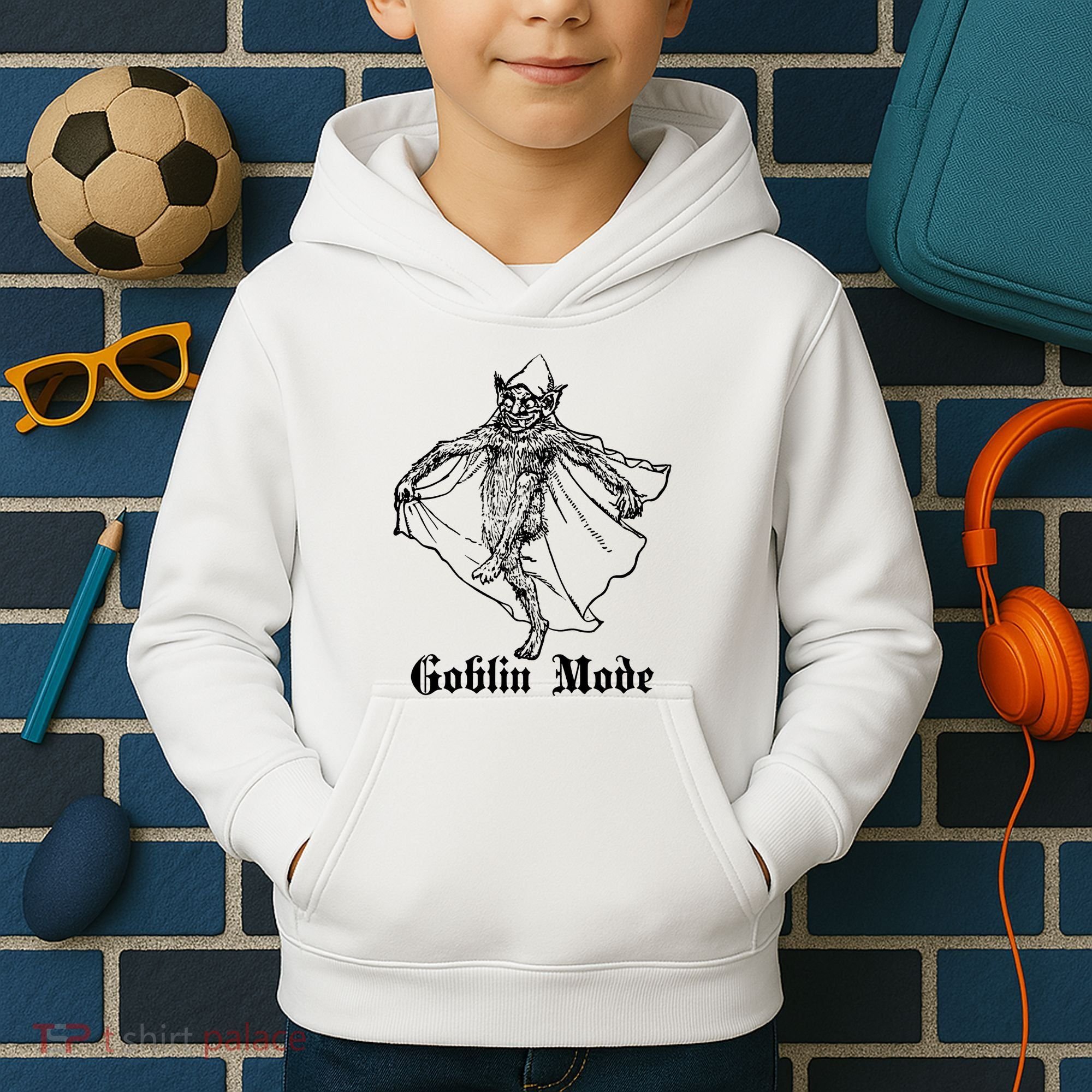 Goblin Mode Kids Hoodie