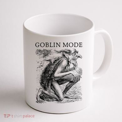 Goblin Mode Goblincore Vintage Aesthetic Funny Off Day Trend Coffee Mug back