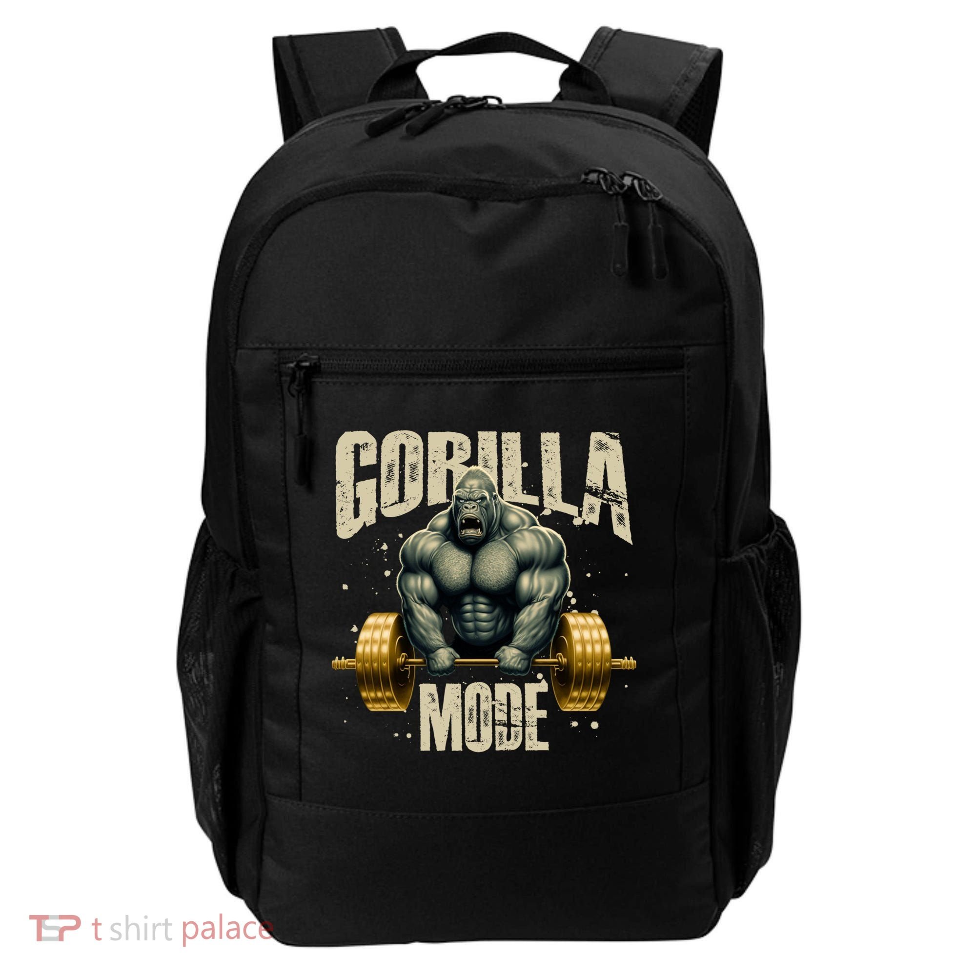 Gorilla Mode Gym Workout Beast Weightlifting Bodybuilding Gift Backpack