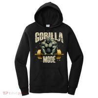 Gorilla Mode Gym Workout Beast Weightlifting Bodybuilding Gift Women's Hoodie thumb 0
