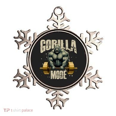 Gorilla Mode Gym Workout Beast Weightlifting Bodybuilding Gift Ornament