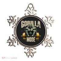 Gorilla Mode Gym Workout Beast Weightlifting Bodybuilding Gift Ornament thumb 0