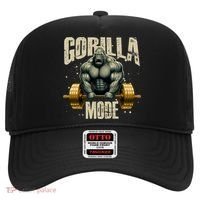 Gorilla Mode Gym Workout Beast Weightlifting Bodybuilding Gift Hat thumb 0