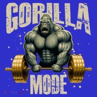 Gorilla Mode Gym Workout Beast Weightlifting Bodybuilding Gift T-Shirt thumb 7