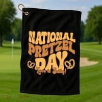 Groovy Meaningful Gift Golf Towel thumb 1
