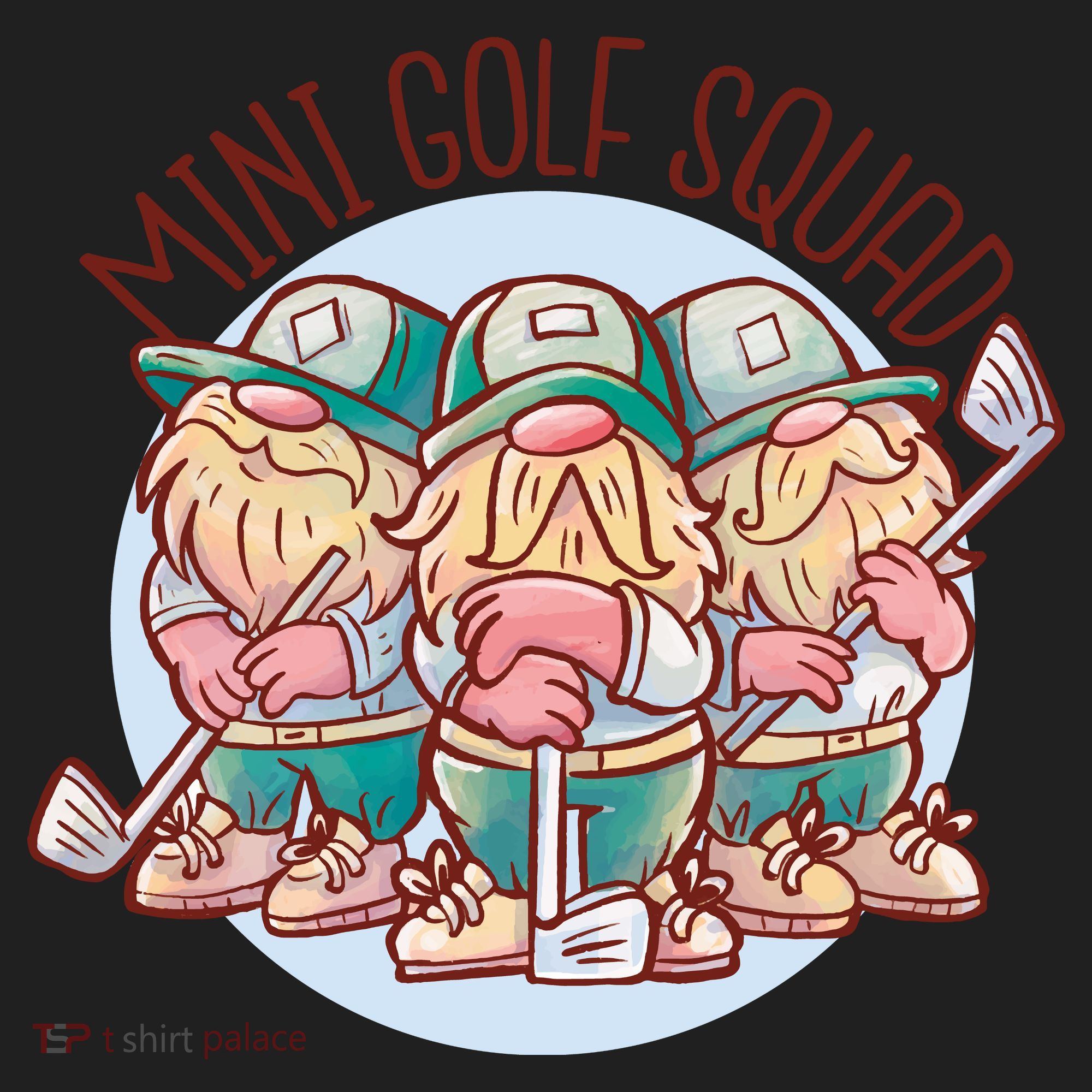 Gnomes Mini Golf Squad Women's Sweatshirt