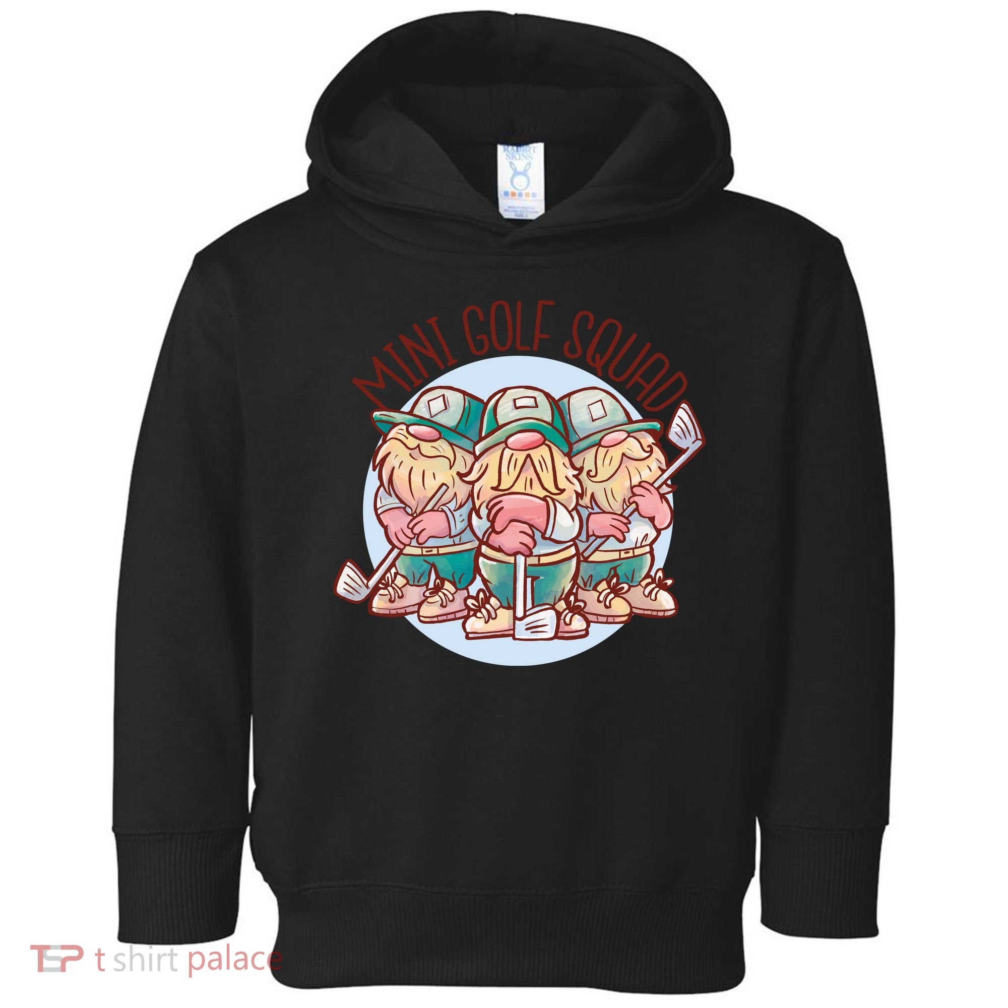 Gnomes Mini Golf Squad Toddler Hoodie