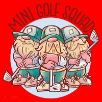 Gnomes Mini Golf Squad Santa Hat thumb 1