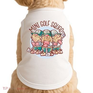 Gnomes Mini Golf Squad Doggie Tank