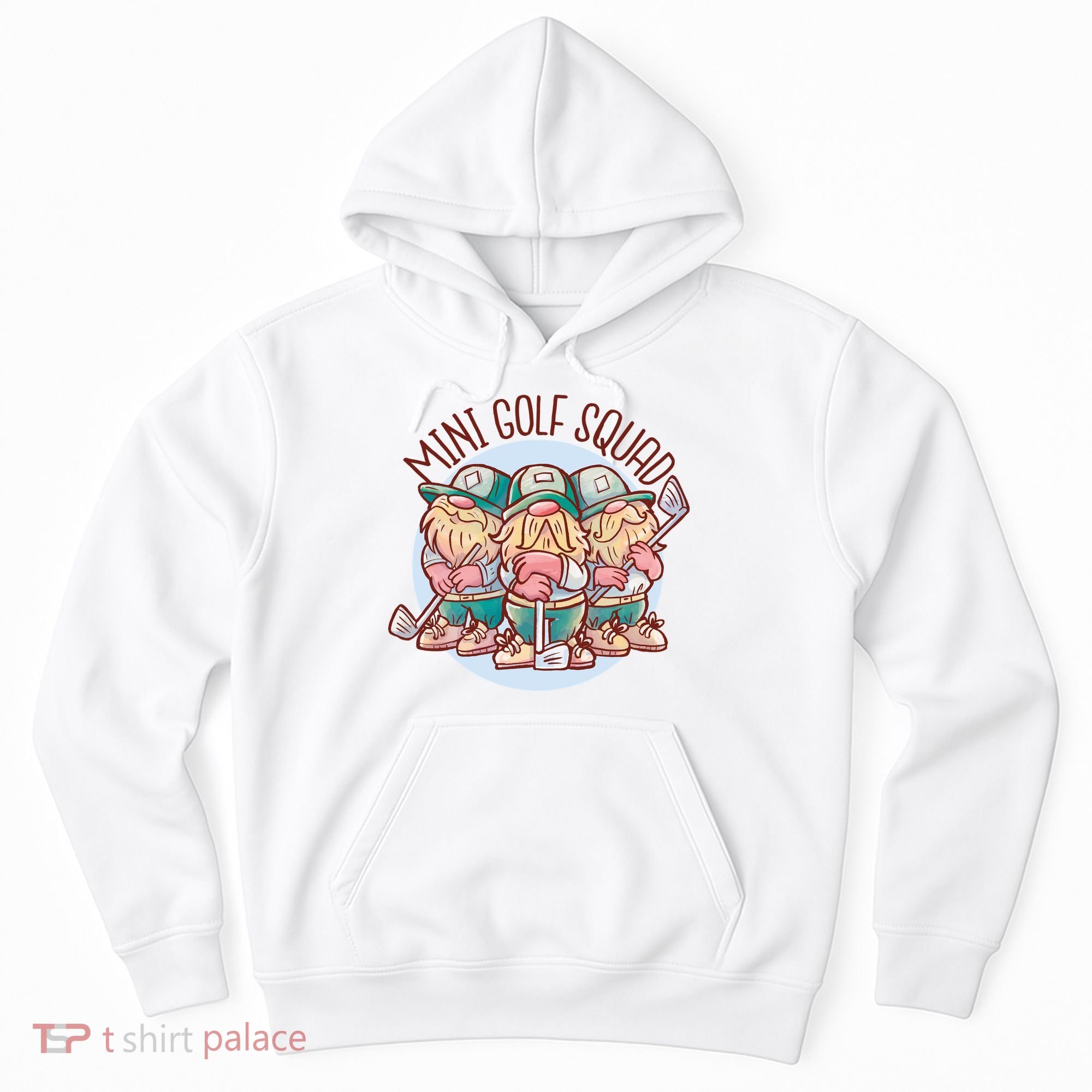 Gnomes Mini Golf Squad Hoodie