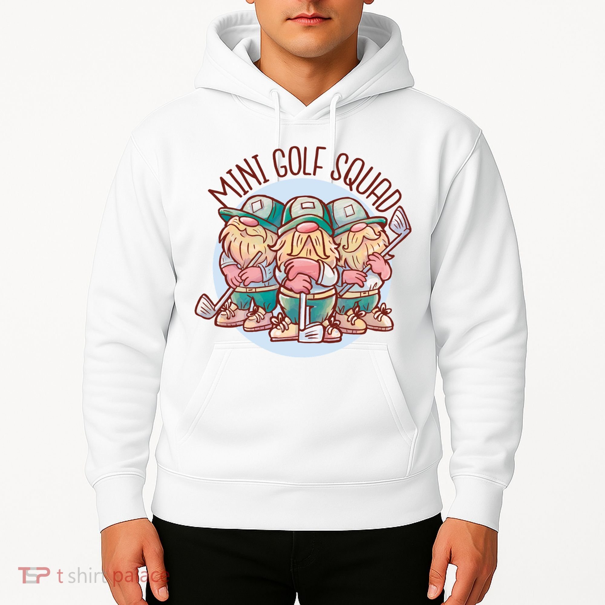 Gnomes Mini Golf Squad Hoodie