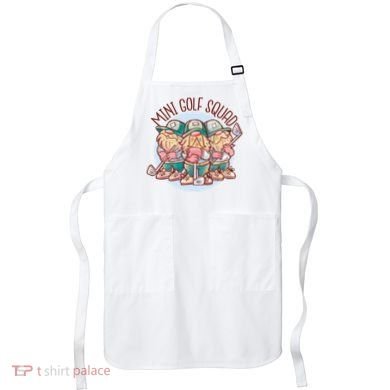 Gnomes Mini Golf Squad Apron