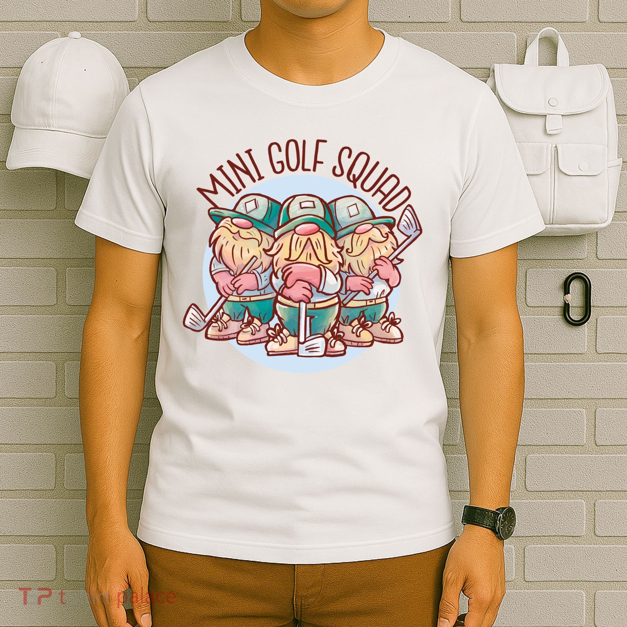 Gnomes Mini Golf Squad T-Shirt