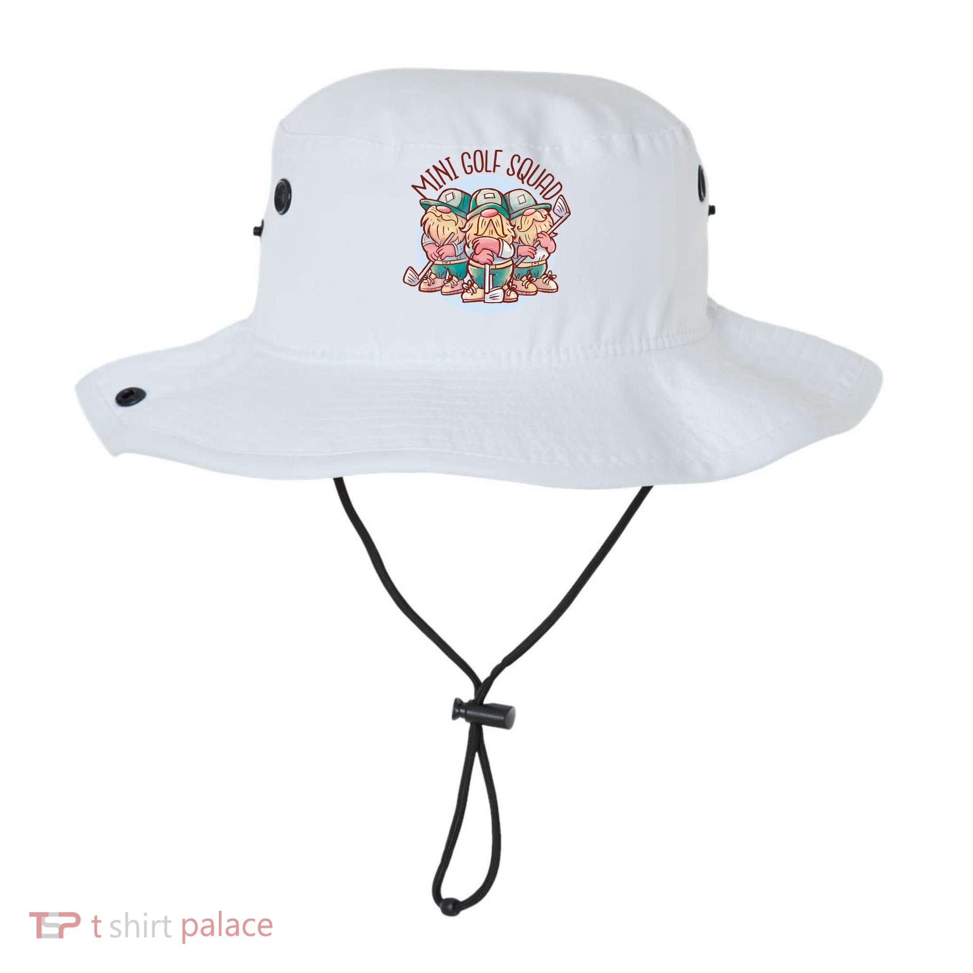 Gnomes Mini Golf Squad Bucket Hat