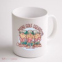 Gnomes Mini Golf Squad Coffee Mug thumb 1