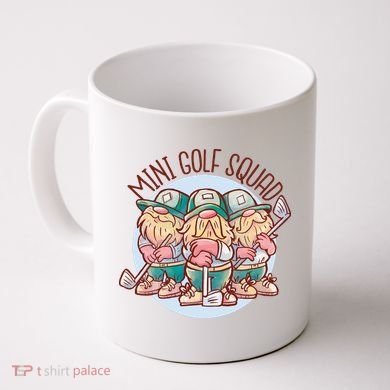 Gnomes Mini Golf Squad Coffee Mug