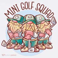 Gnomes Mini Golf Squad Mousepad thumb 1