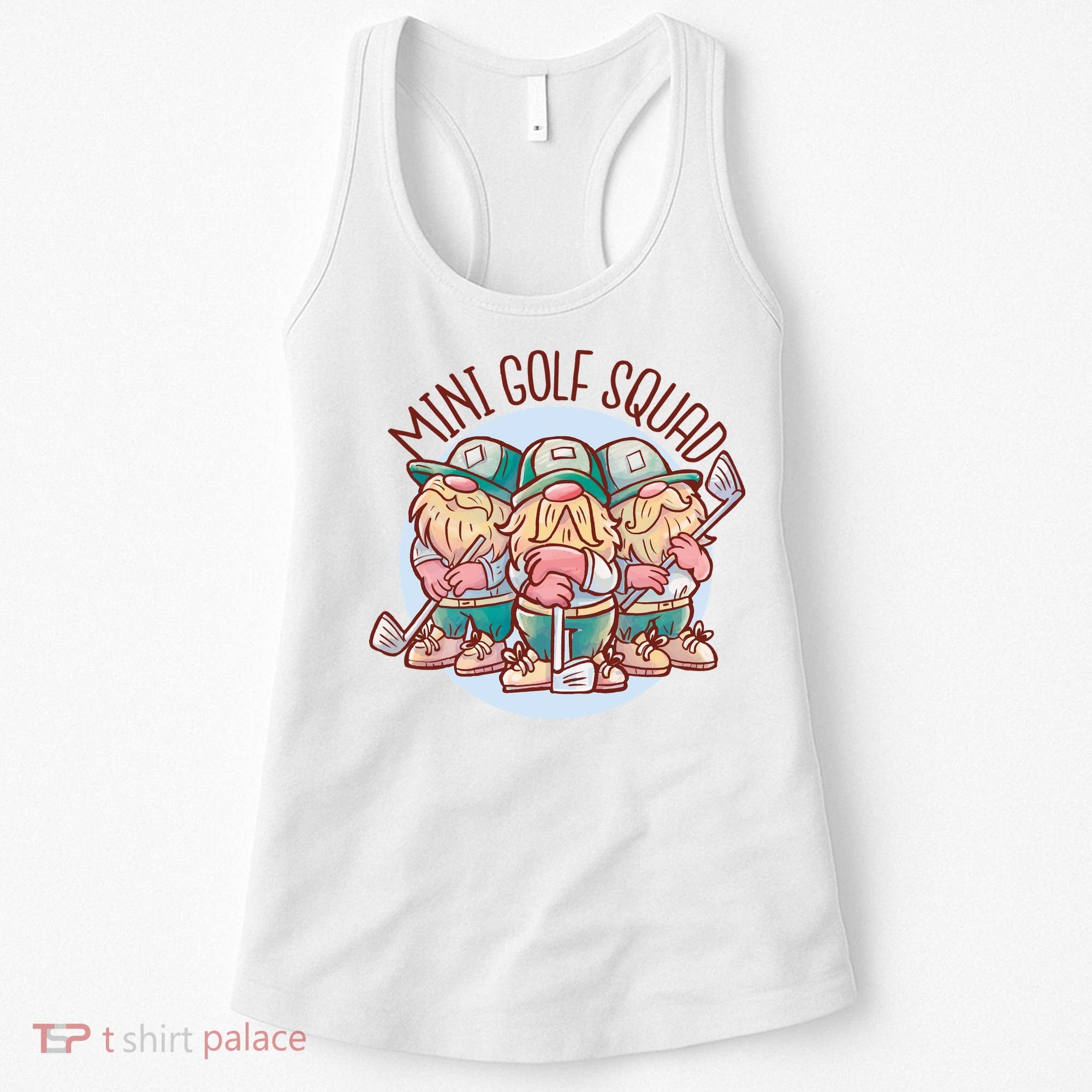 Gnomes Mini Golf Squad Women's Tank Top