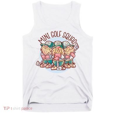 Gnomes Mini Golf Squad Tank Top