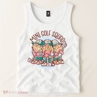 Gnomes Mini Golf Squad Tank Top thumb 2