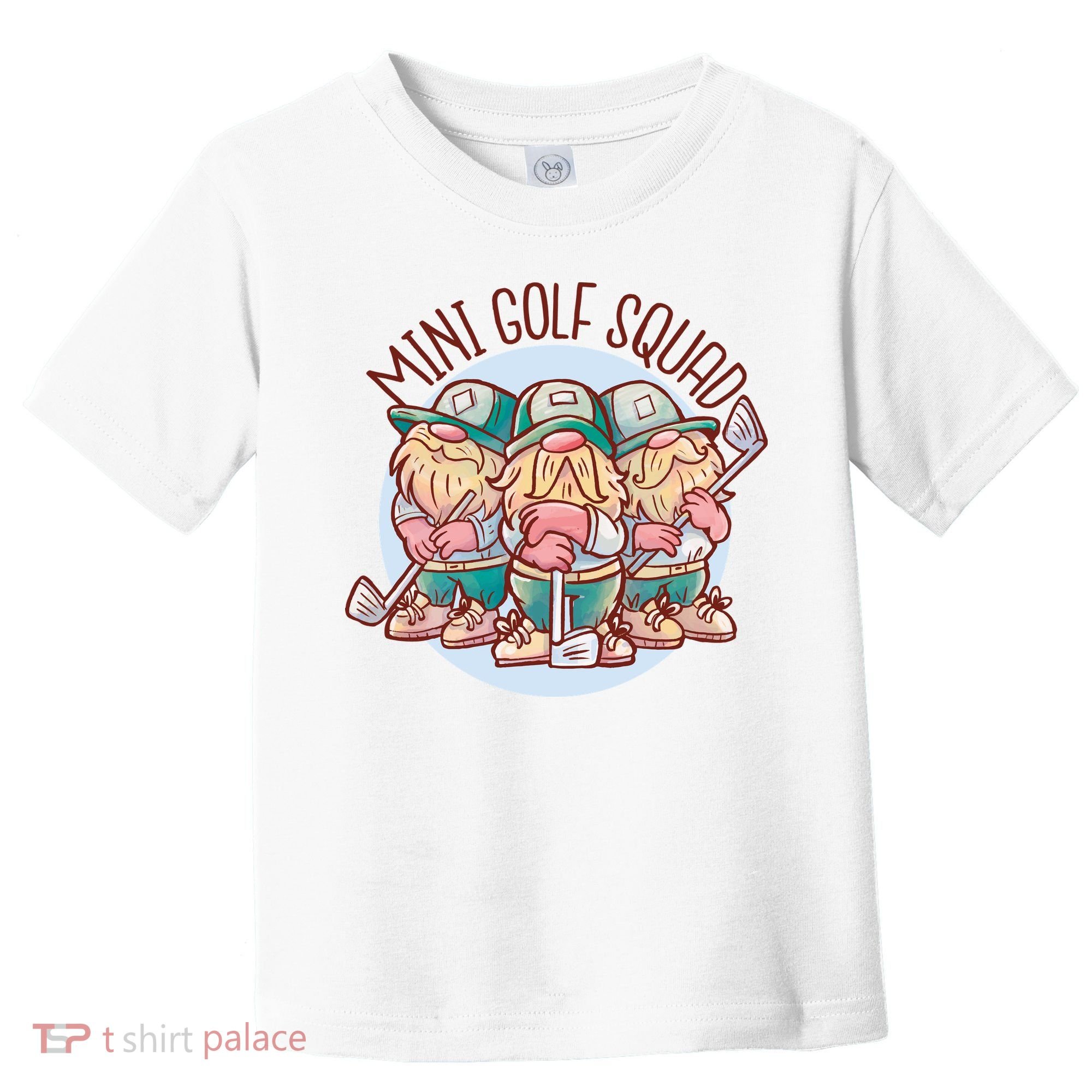 Gnomes Mini Golf Squad Toddler T-Shirt