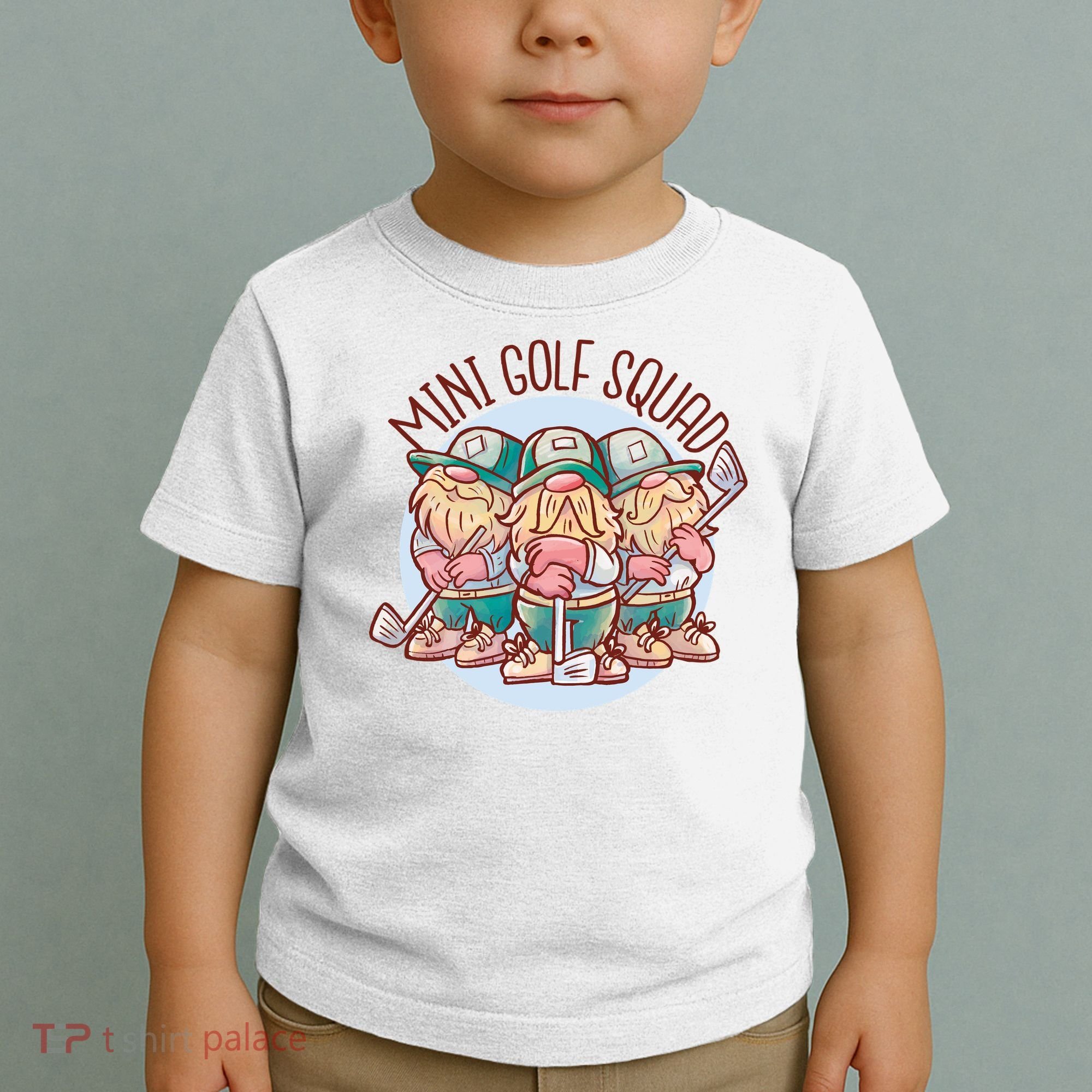 Gnomes Mini Golf Squad Toddler T-Shirt