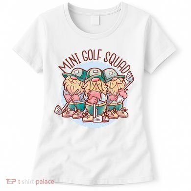 Gnomes Mini Golf Squad Women's T-Shirt