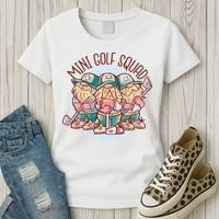 Gnomes Mini Golf Squad Women's T-Shirt thumb 3