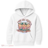 Gnomes Mini Golf Squad Kids Hoodie thumb 0