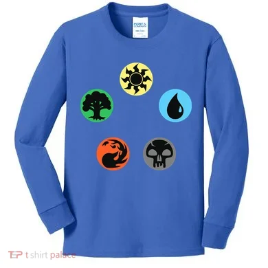 Gathering Magic Guild For Magic Lover Kids Long Sleeve Shirt