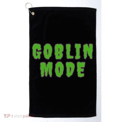 Goblin Mode Golf Towel