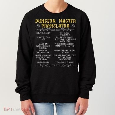 Gaming MasterBoard GameRole Playing GamePlayerDungeon Women's Sweatshirt