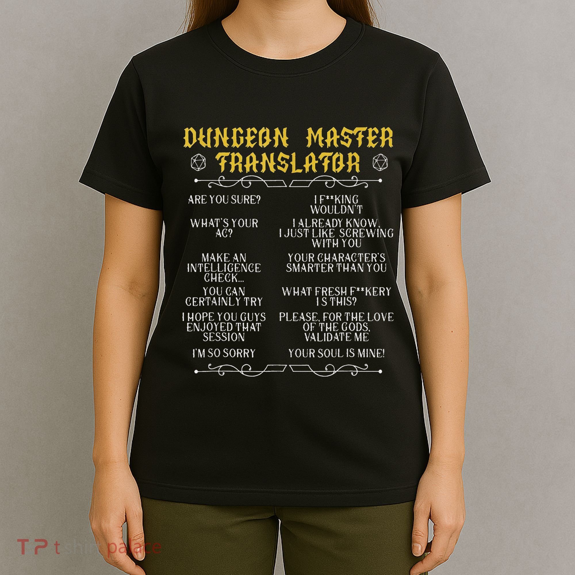 Gaming MasterBoard GameRole Playing GamePlayerDungeon T-Shirt