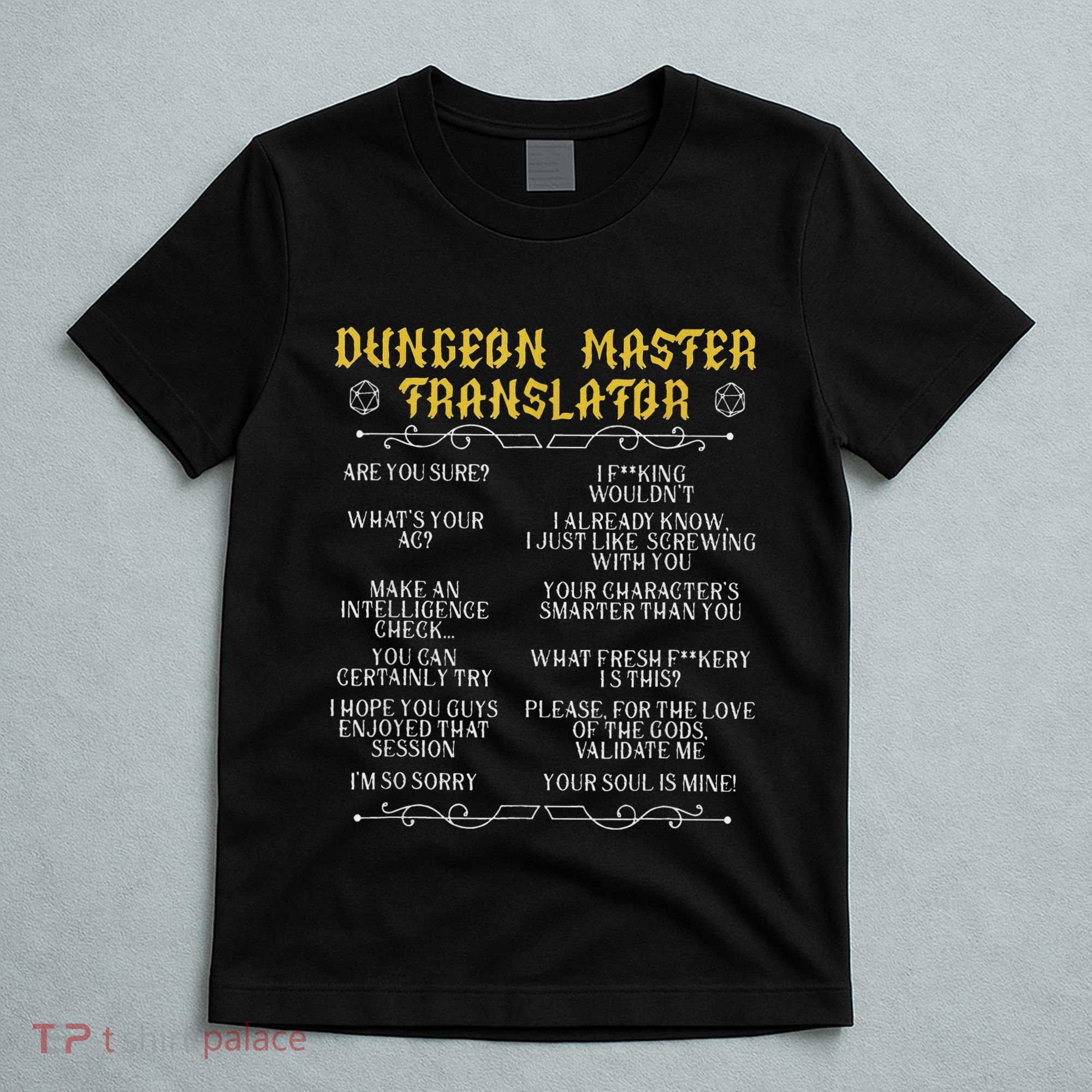 Gaming MasterBoard GameRole Playing GamePlayerDungeon T-Shirt