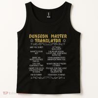 Gaming MasterBoard GameRole Playing GamePlayerDungeon Tank Top thumb 2
