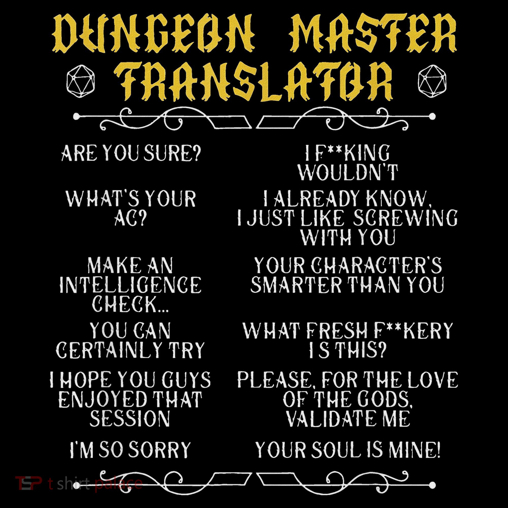 Gaming MasterBoard GameRole Playing GamePlayerDungeon Tank Top