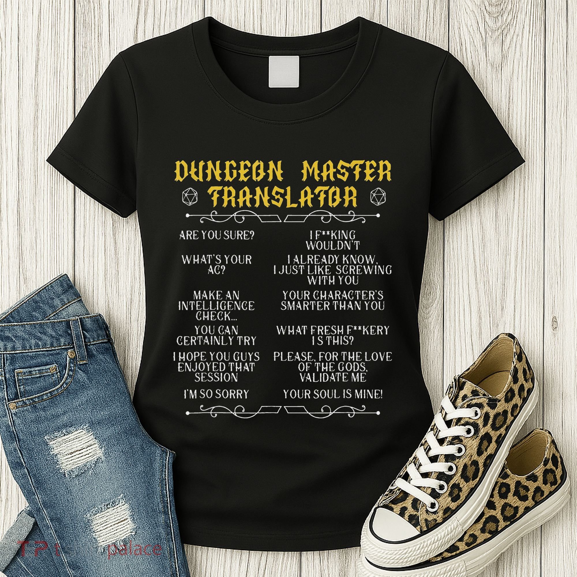 Gaming MasterBoard GameRole Playing GamePlayerDungeon Women's T-Shirt